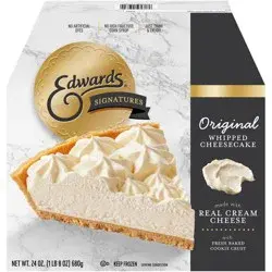 Edwards Frozen Original Whipped Cheesecake - 24oz