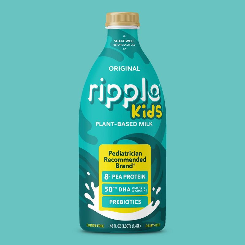 slide 3 of 6, Ripple Dairy Free Kids Milk - 48 fl oz, 48 fl oz