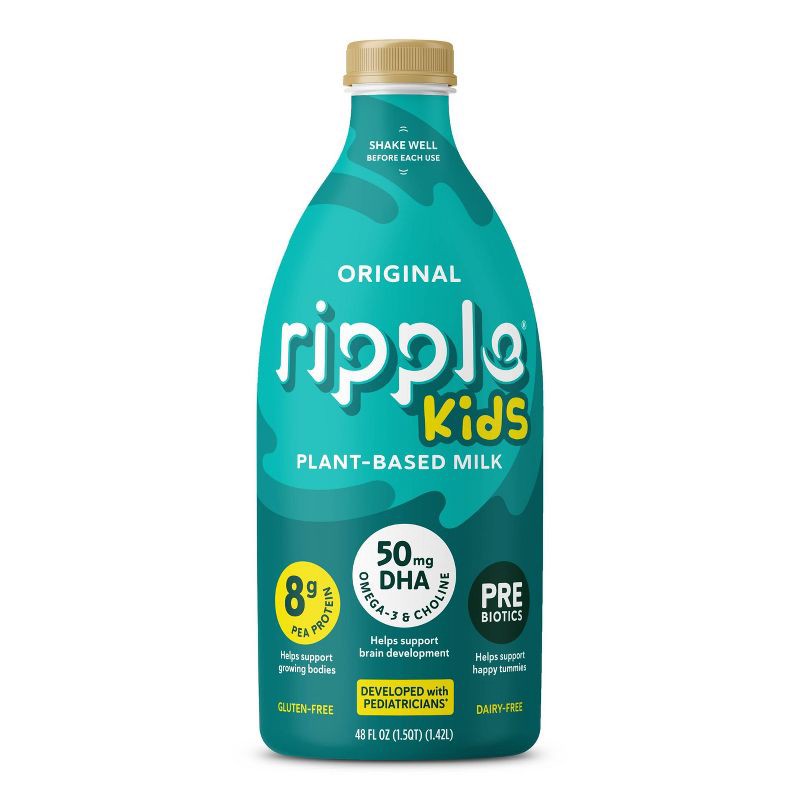 slide 1 of 4, Ripple Dairy Free Kids Milk - 48 fl oz, 48 fl oz