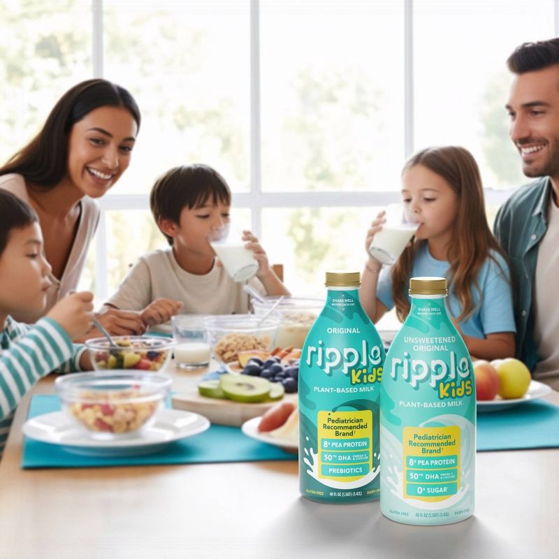 slide 5 of 6, Ripple Dairy Free Kids Milk - 48 fl oz, 48 fl oz