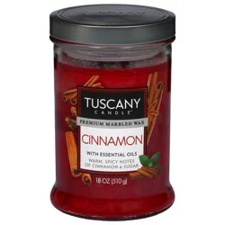 Tuscany Candle Cinnamon Candle 18 oz
