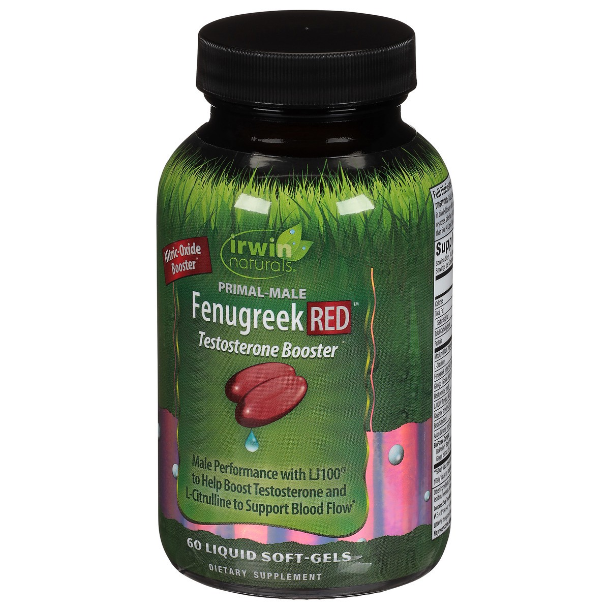 slide 6 of 9, Irwin Naturals Liquid Soft-Gels Fenugreek Red 60 Soft-gels, 60 ct