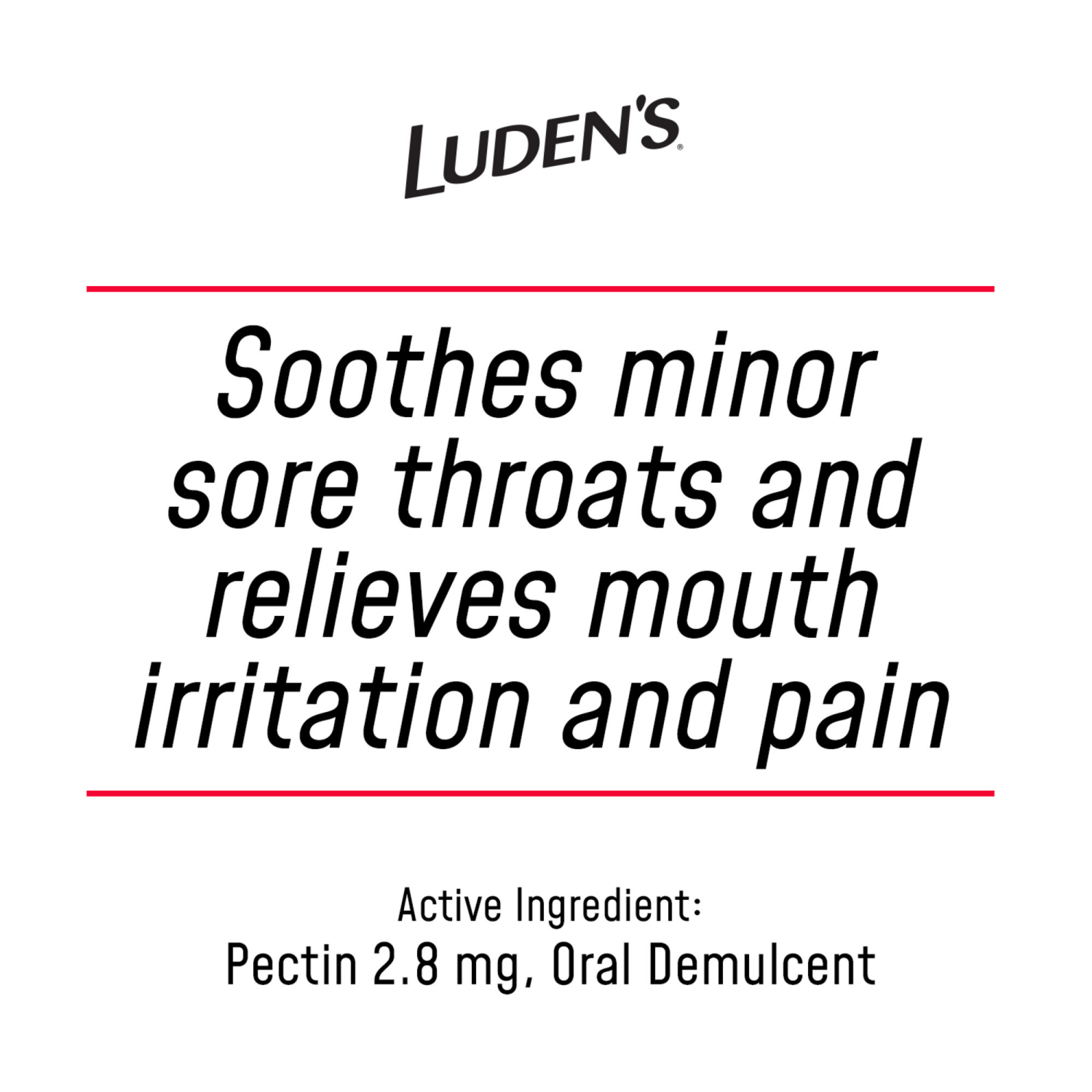 slide 4 of 5, Luden's Sugar Free Wild Cherry Throat Drops 75 ea, 75 ct