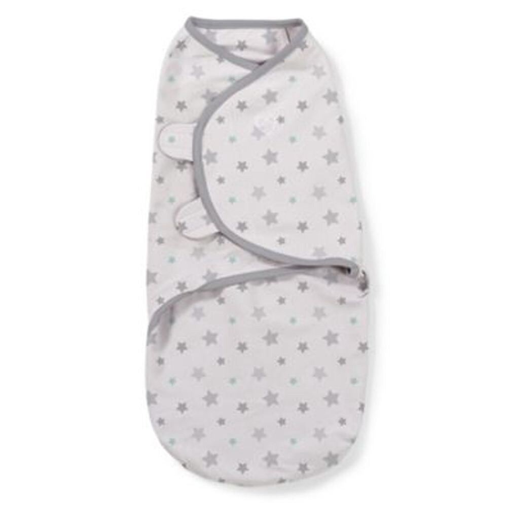 slide 2 of 3, SwaddleMe Original Organic Swaddle Small/Medium -Starry Skies, 2 ct