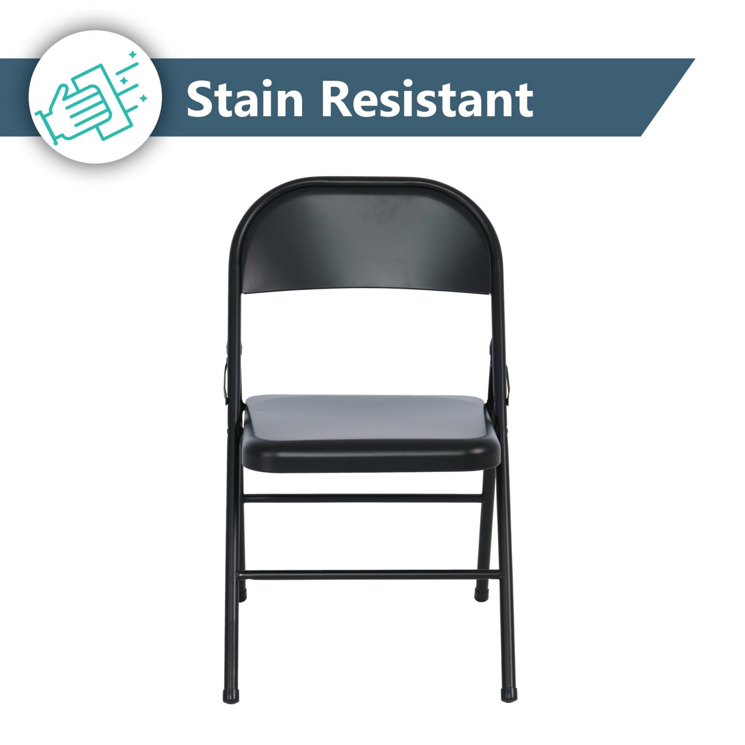 slide 8 of 8, Peakform Steel Folding Chair Black, 1 ct