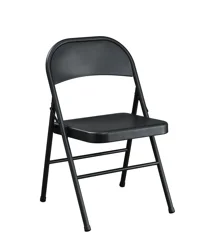 Peakform Steel Folding Chair Black
