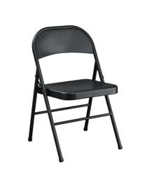 Peakform Steel Folding Chair Black