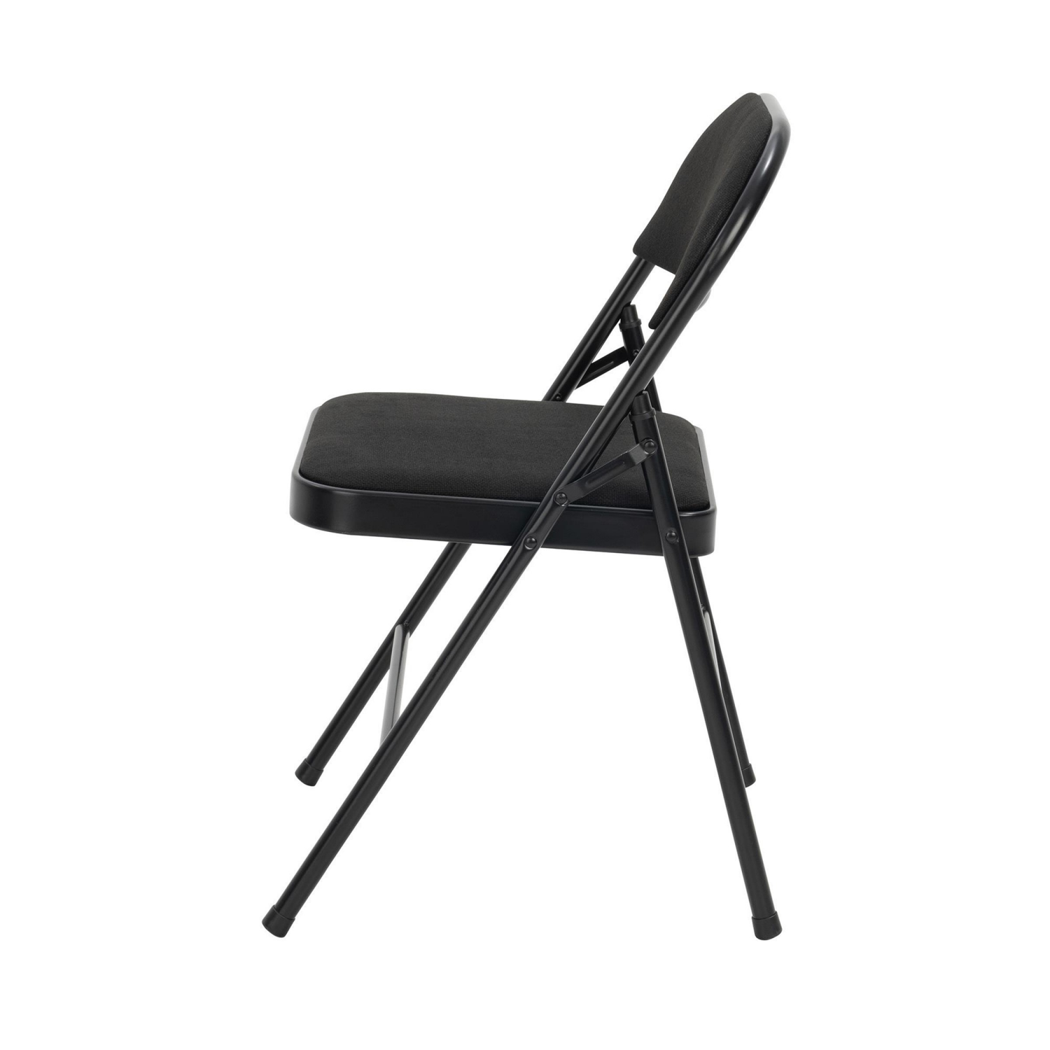 slide 4 of 8, Fabric Folding Chair Black Lace, 1 ct