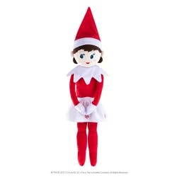 THE ELF ON THE SHELF Plushee Pals Huggable Girl Blue-Eyed, 27-inch