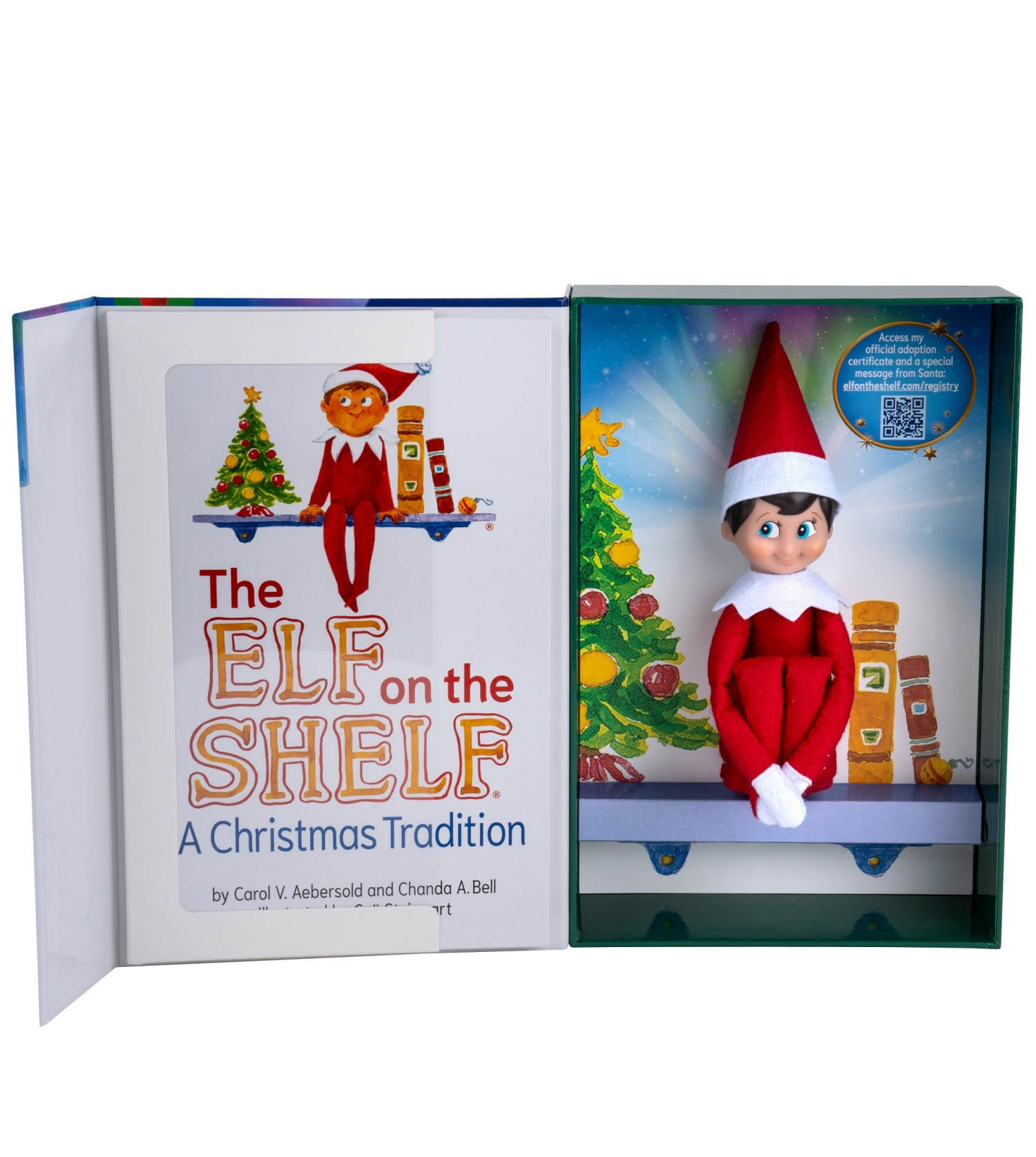 slide 5 of 6, The Elf on the Shelf Boy Storybook & Scout Elf 2 Pieces, 2 ct
