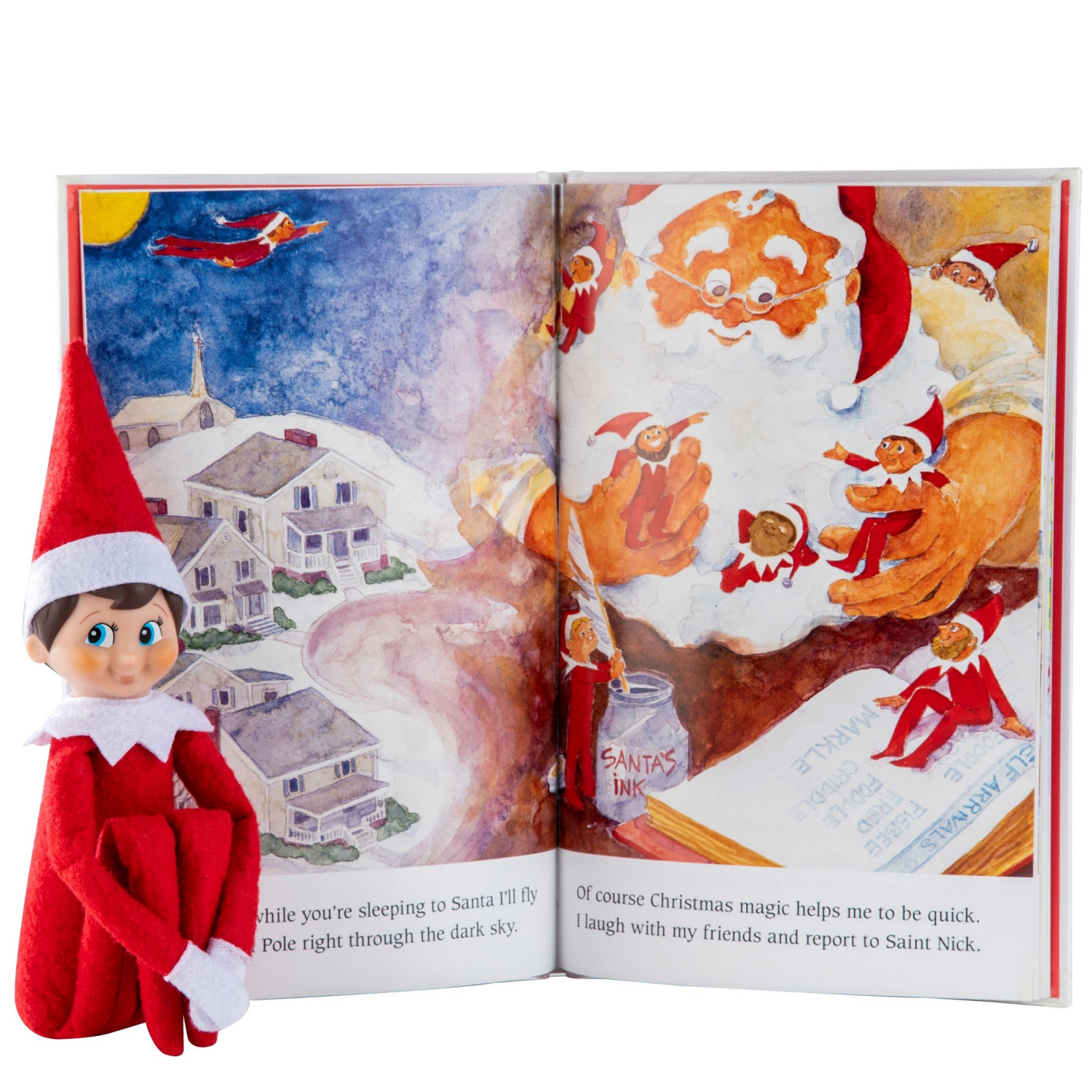 slide 6 of 6, The Elf on the Shelf Boy Storybook & Scout Elf 2 Pieces, 2 ct