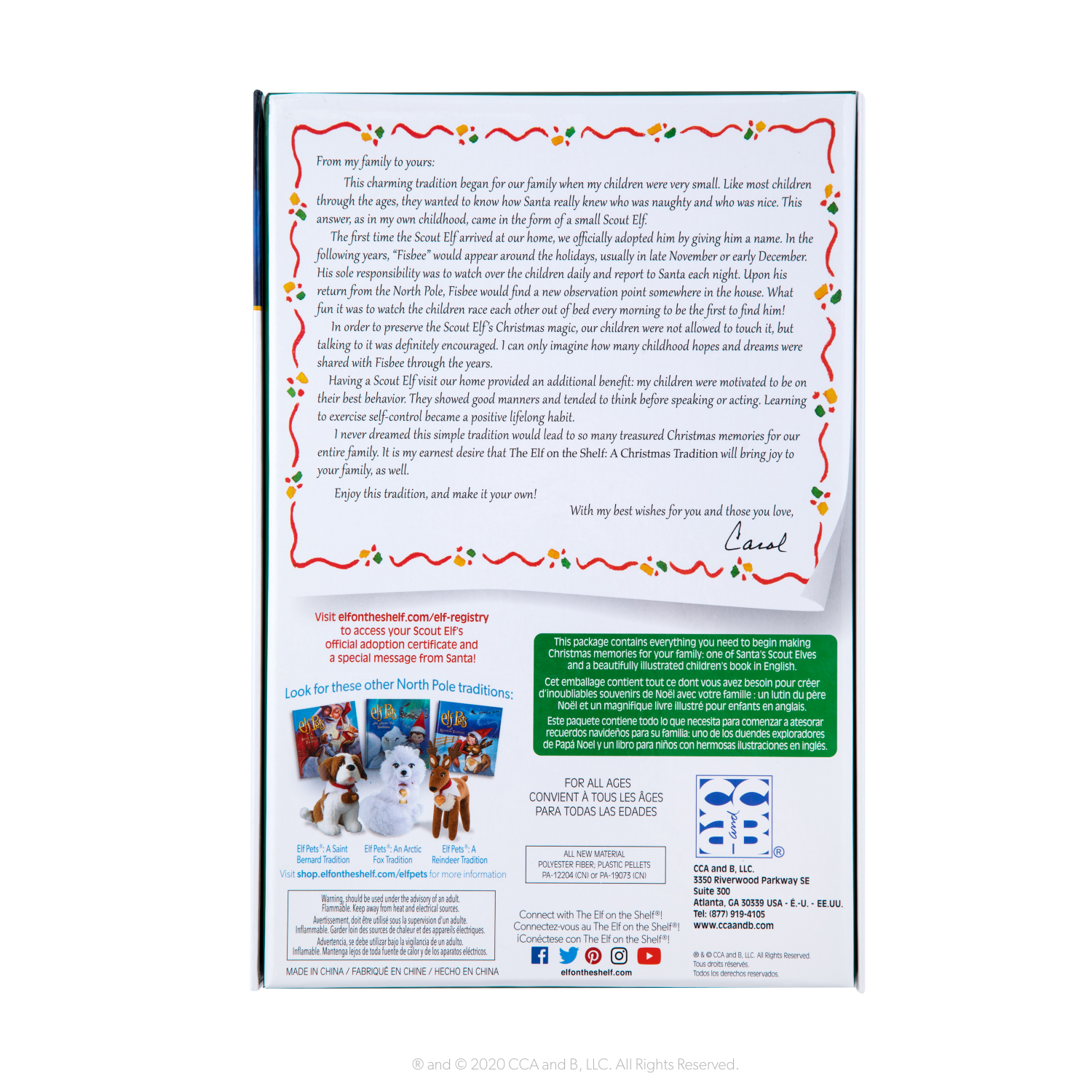 slide 2 of 6, The Elf on the Shelf Girl Storybook & Scout Elf 2 Pieces, 2 ct