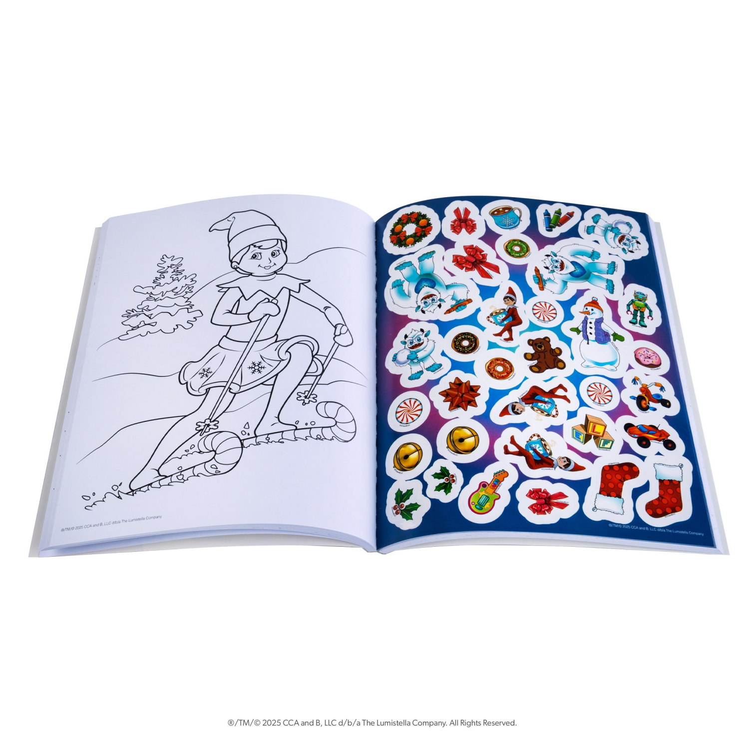 slide 3 of 3, Elf on the Shelf Santa's North Pole Friends Activity Book, 1 ct