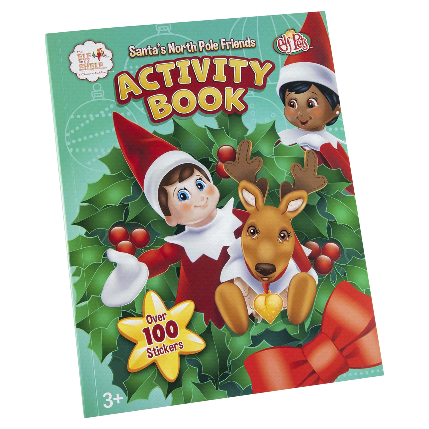 slide 1 of 3, Elf on the Shelf Santa's North Pole Friends Activity Book, 1 ct