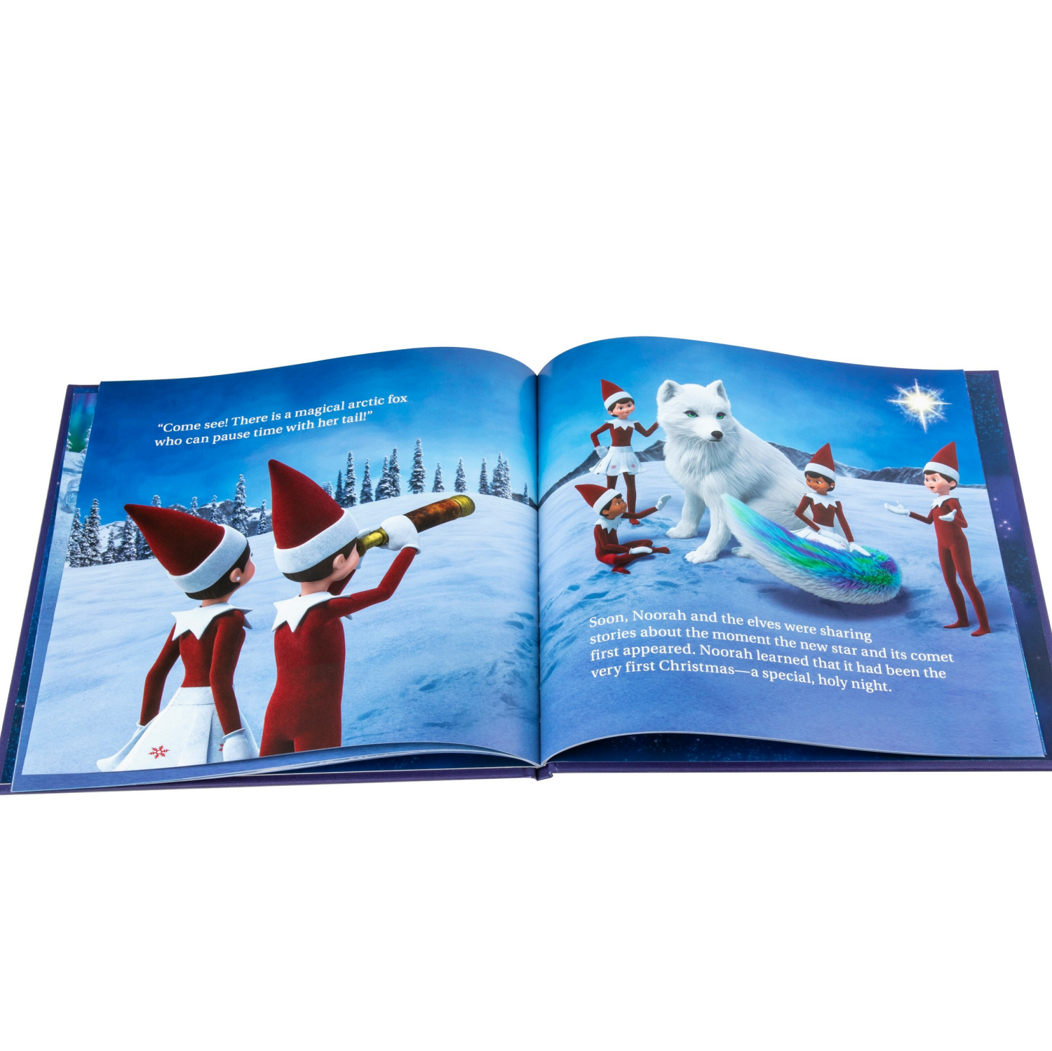 slide 4 of 5, THE ELF ON THE SHELF Extraordinary Noorah: Santas Magical Arctic Fox Book, 1 ct
