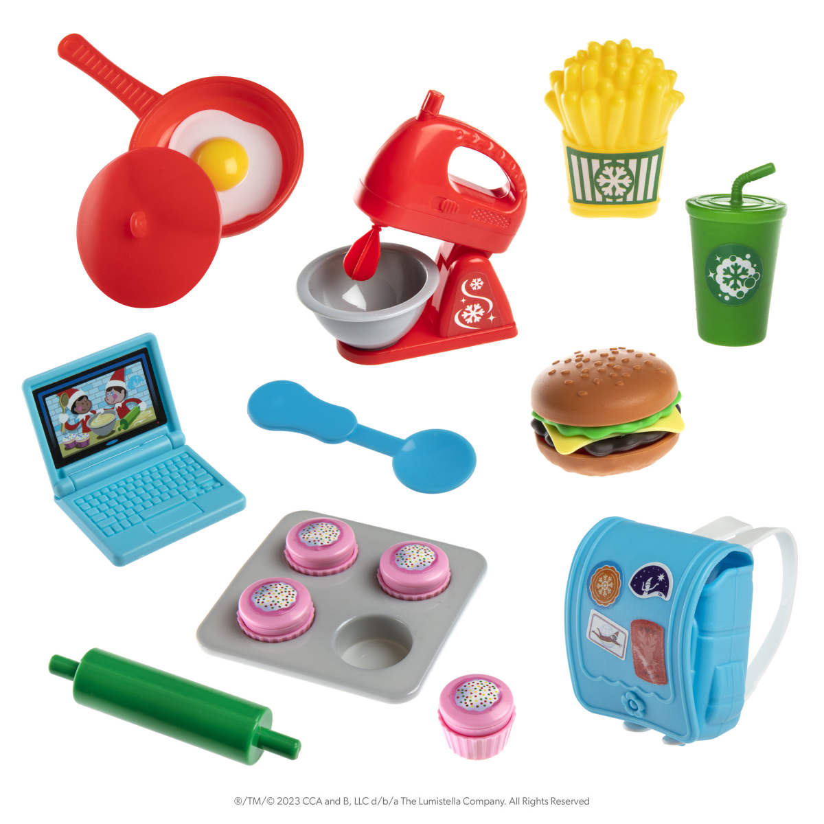slide 17 of 21, THE ELF ON THE SHELF Polar Props - Welcome to Cooking Class!, 1 ct