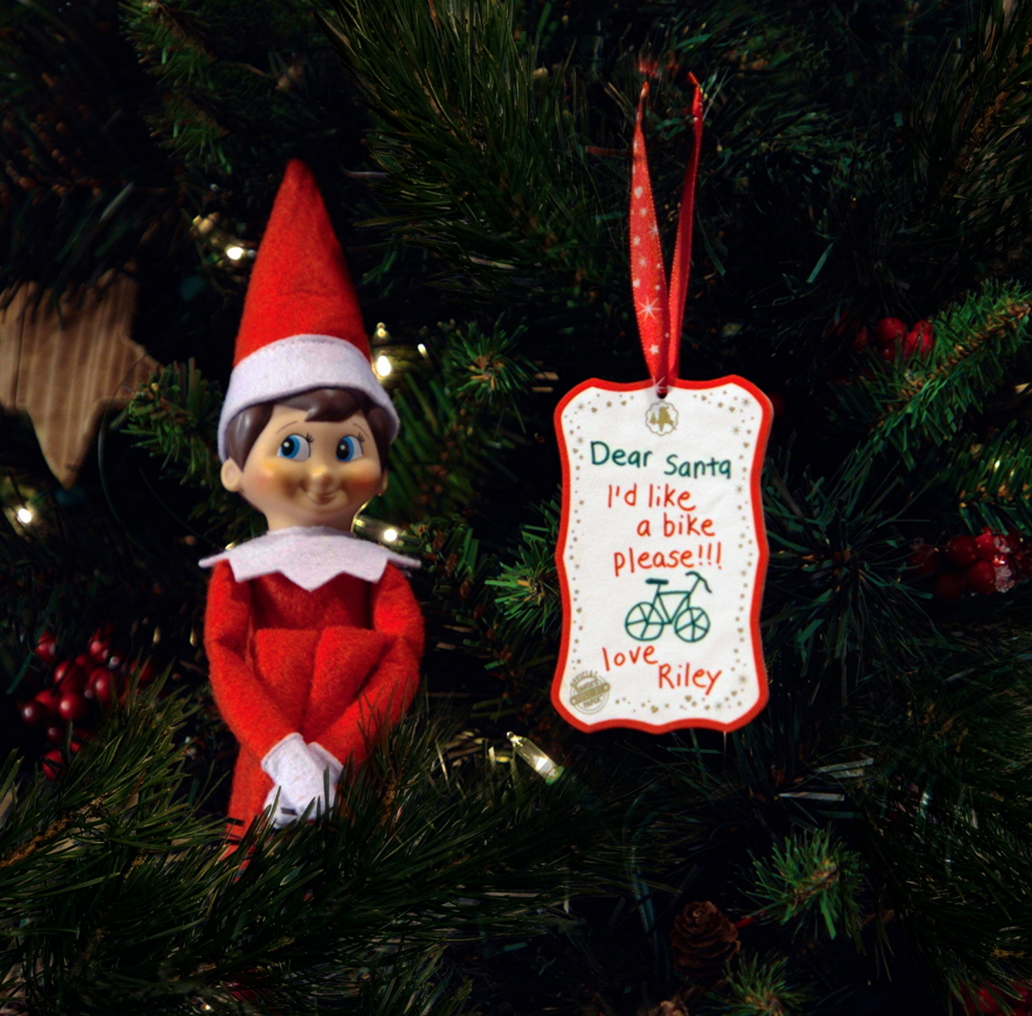 slide 2 of 7, The Elf on the Shelf 5+ Letters to Santa 12 Pieces 1 ea, 1 ct