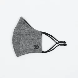 Kids' Fabric Spacedye Mask - All in Motion Dark Gray
