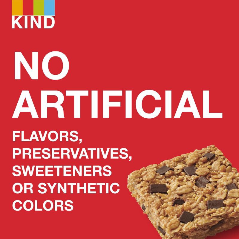 slide 7 of 9, KIND Healthy Grains Bars Dark Chocolate Chunk - 18oz/15ct, 18 oz, 15 ct