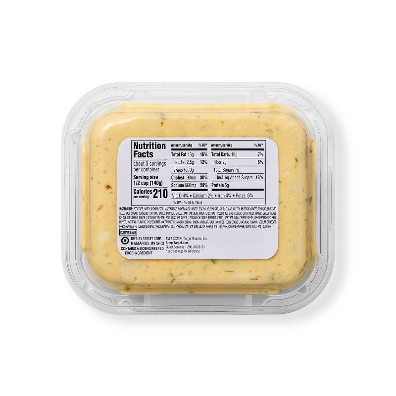 slide 2 of 3, Deviled Egg Potato Salad - 1lb - Market Pantry™, 1 lb