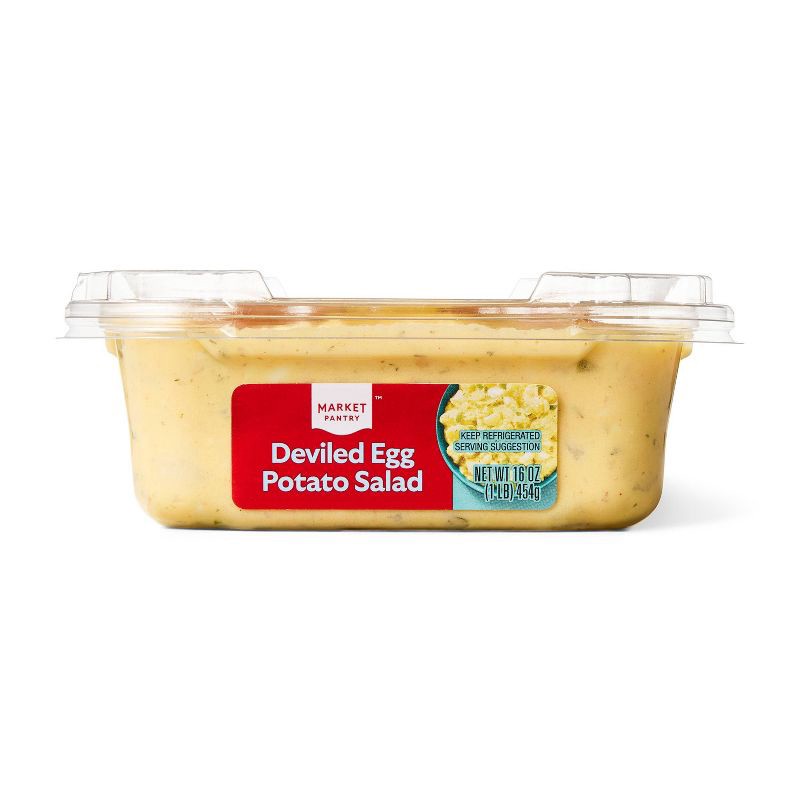 slide 1 of 3, Deviled Egg Potato Salad - 1lb - Market Pantry™, 1 lb