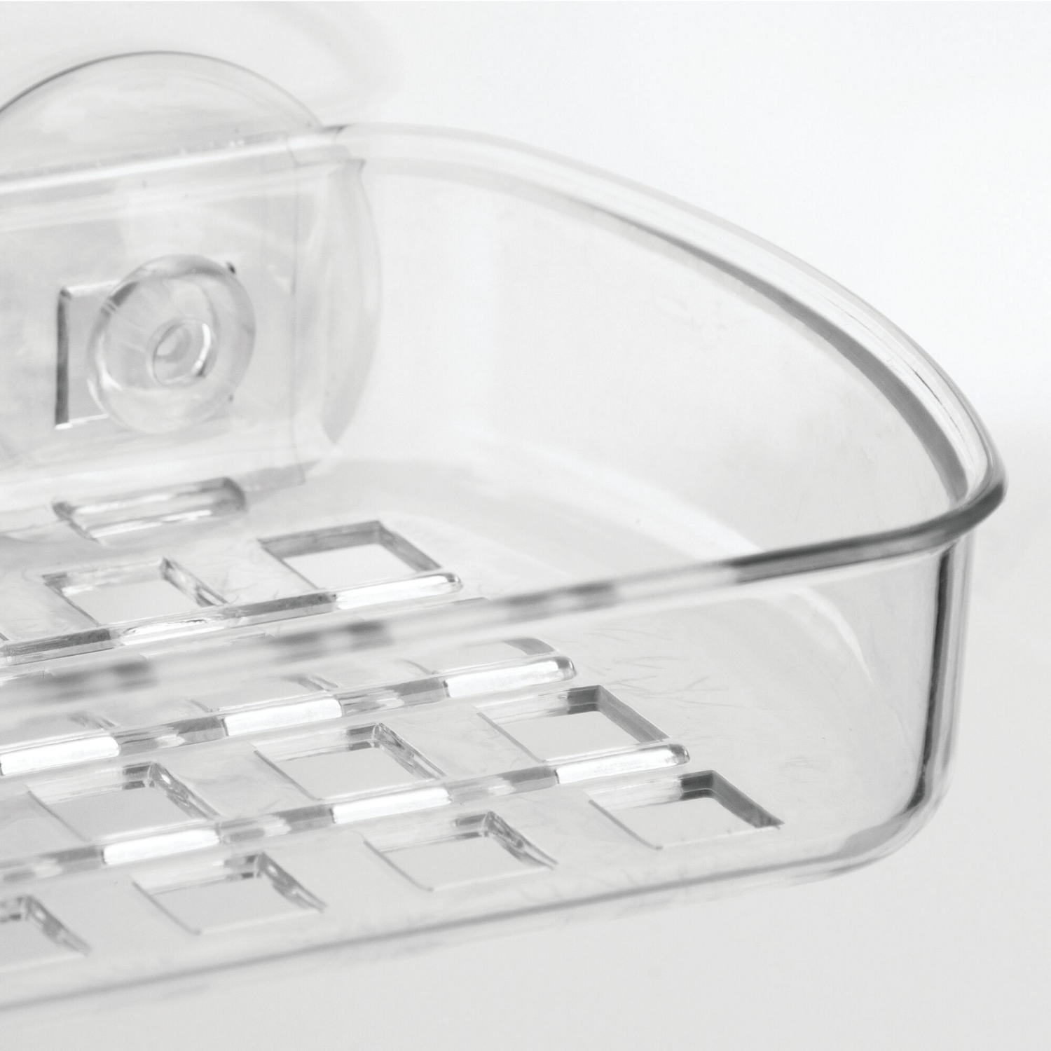 slide 5 of 5, iDesign Suction Soap Dish 1 ea, 1 ct