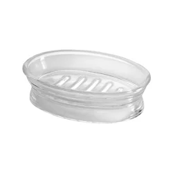 InterDesign Franklin Soap Dish, Clear
