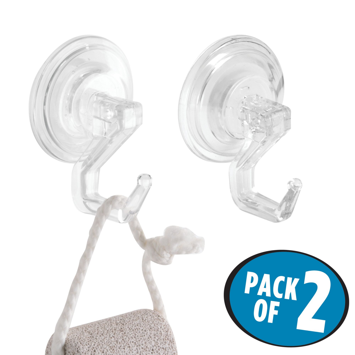 slide 4 of 5, NON BRAND Interior Designs Suction Hooks, 1 ct