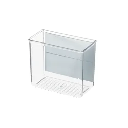 iDesign Magnetic Laundry Bin, Small, Clear