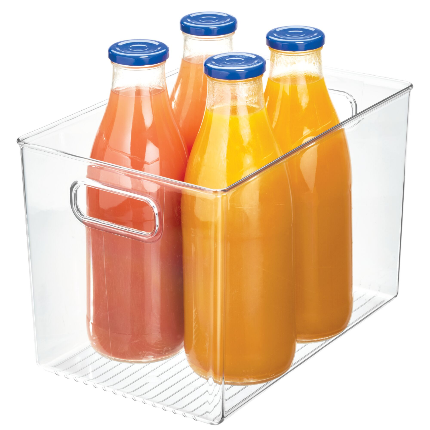 slide 4 of 5, Interdesign Linus Binz Storage Bin - Clear, 12 x 8 x 7.75 in