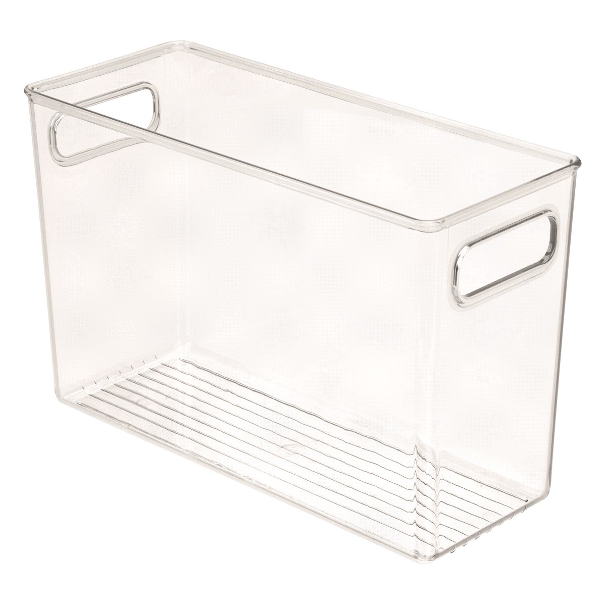 slide 5 of 5, Interdesign iDesign Clear Linus Bath Bin, 5 x 12 x 8 in, MED