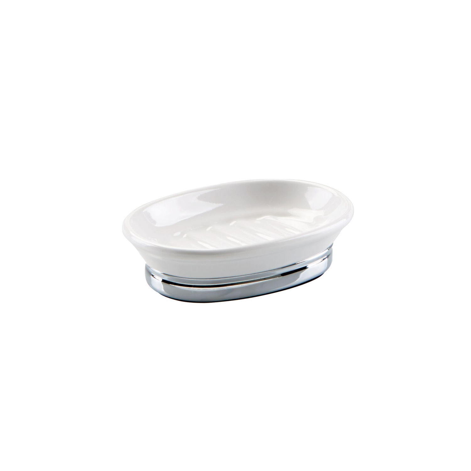 slide 5 of 6, Interdesign York White Soap Dish, 1 ct