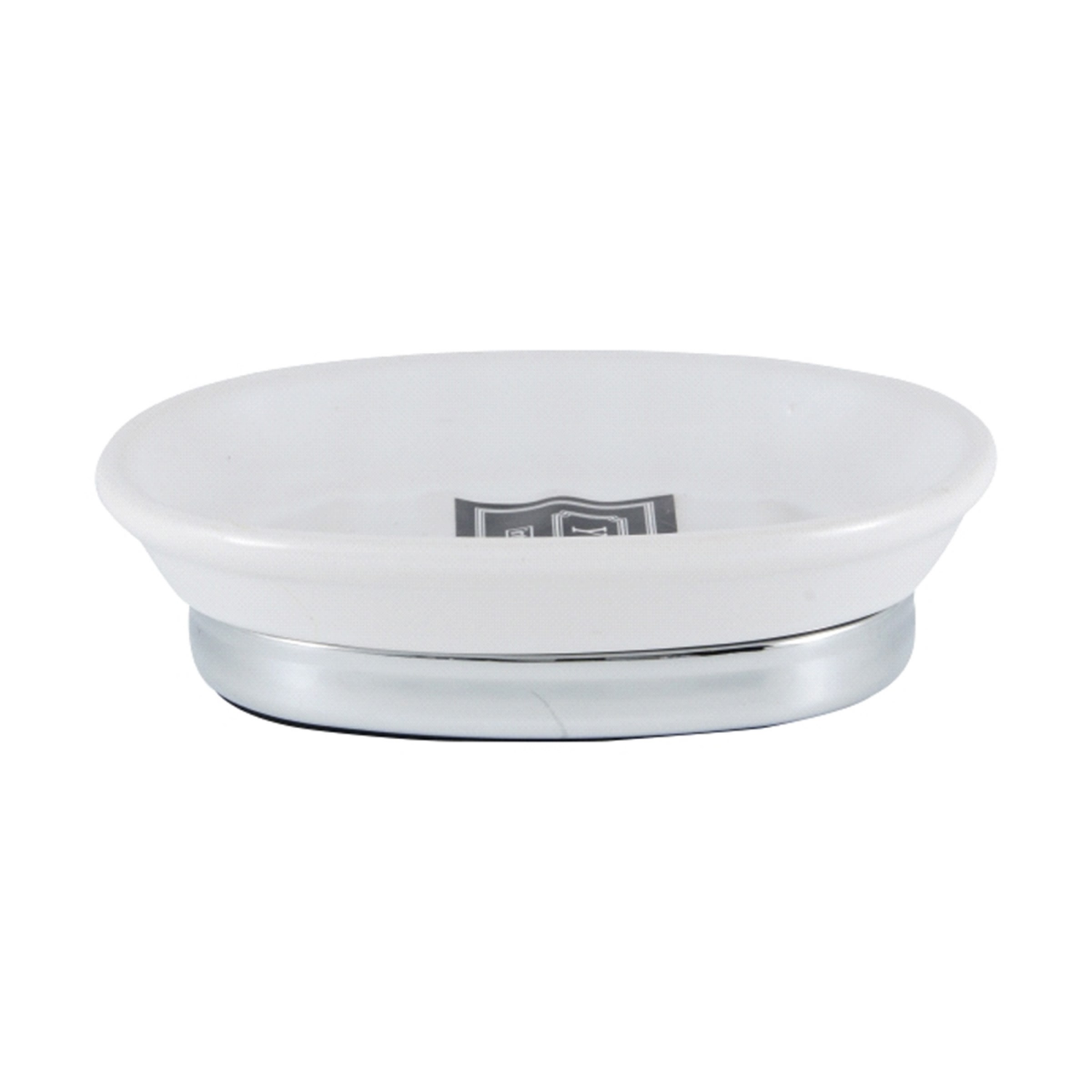 slide 1 of 6, Interdesign York White Soap Dish, 1 ct