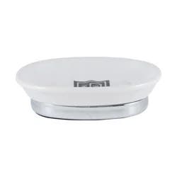 Interdesign York White Soap Dish