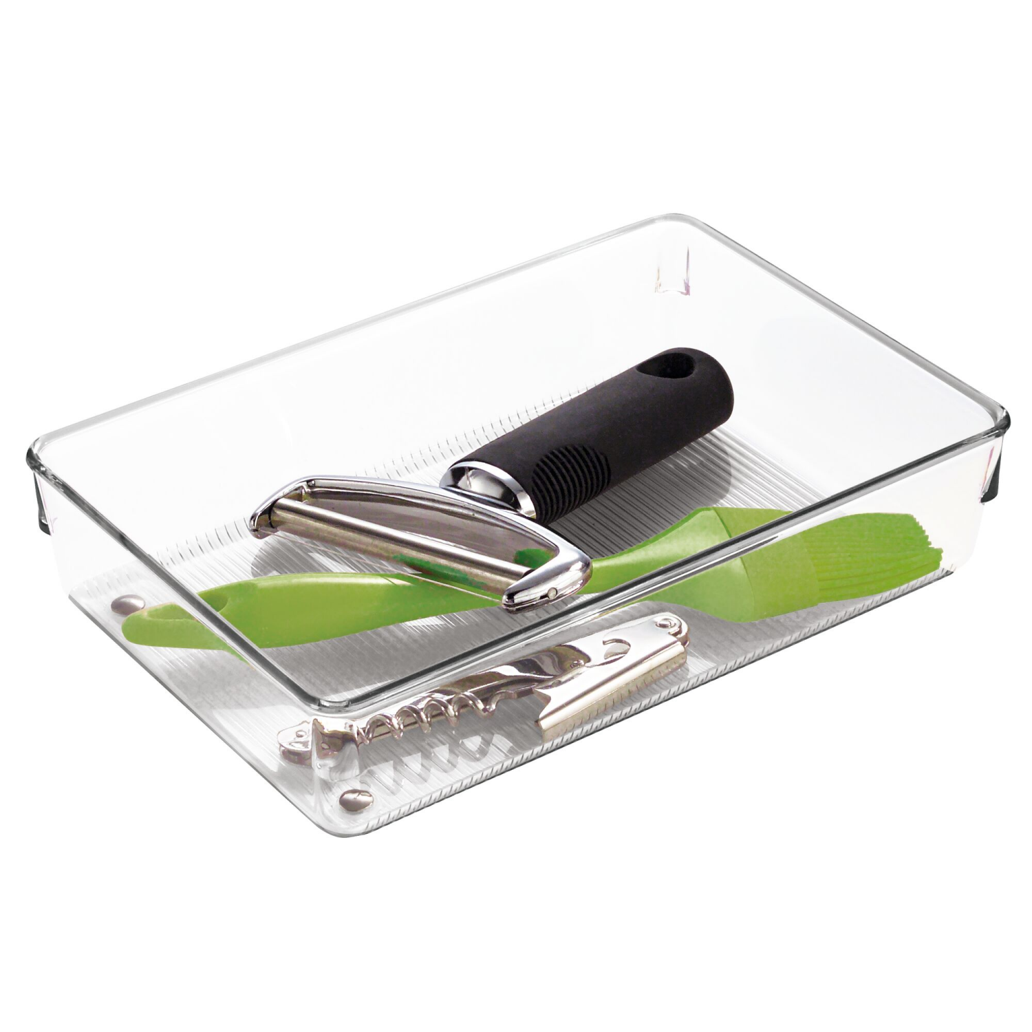 slide 4 of 4, Idesgin Drawer Organizer 6X9X2 Clear, 1 ct