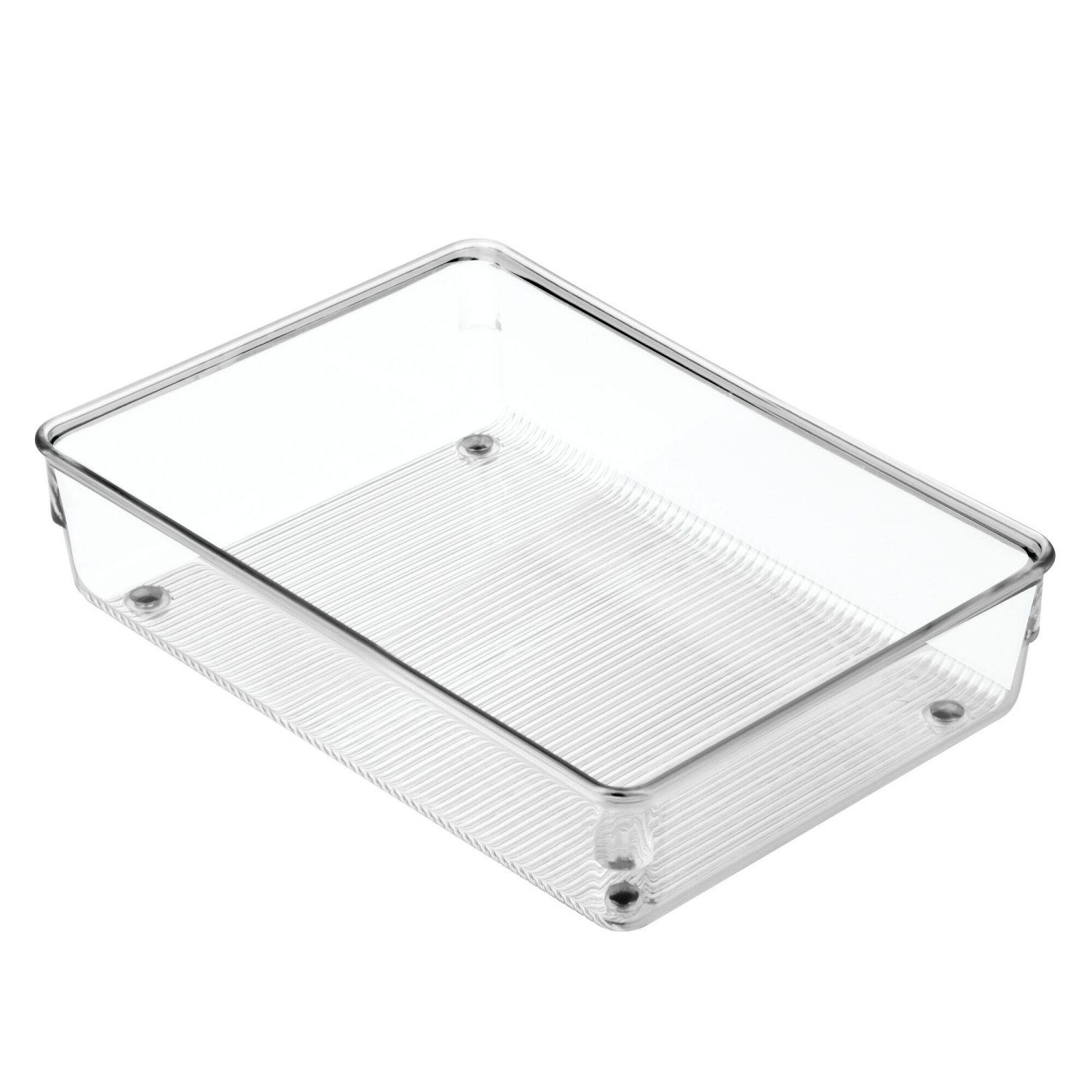 slide 1 of 4, Idesgin Drawer Organizer 6X9X2 Clear, 1 ct