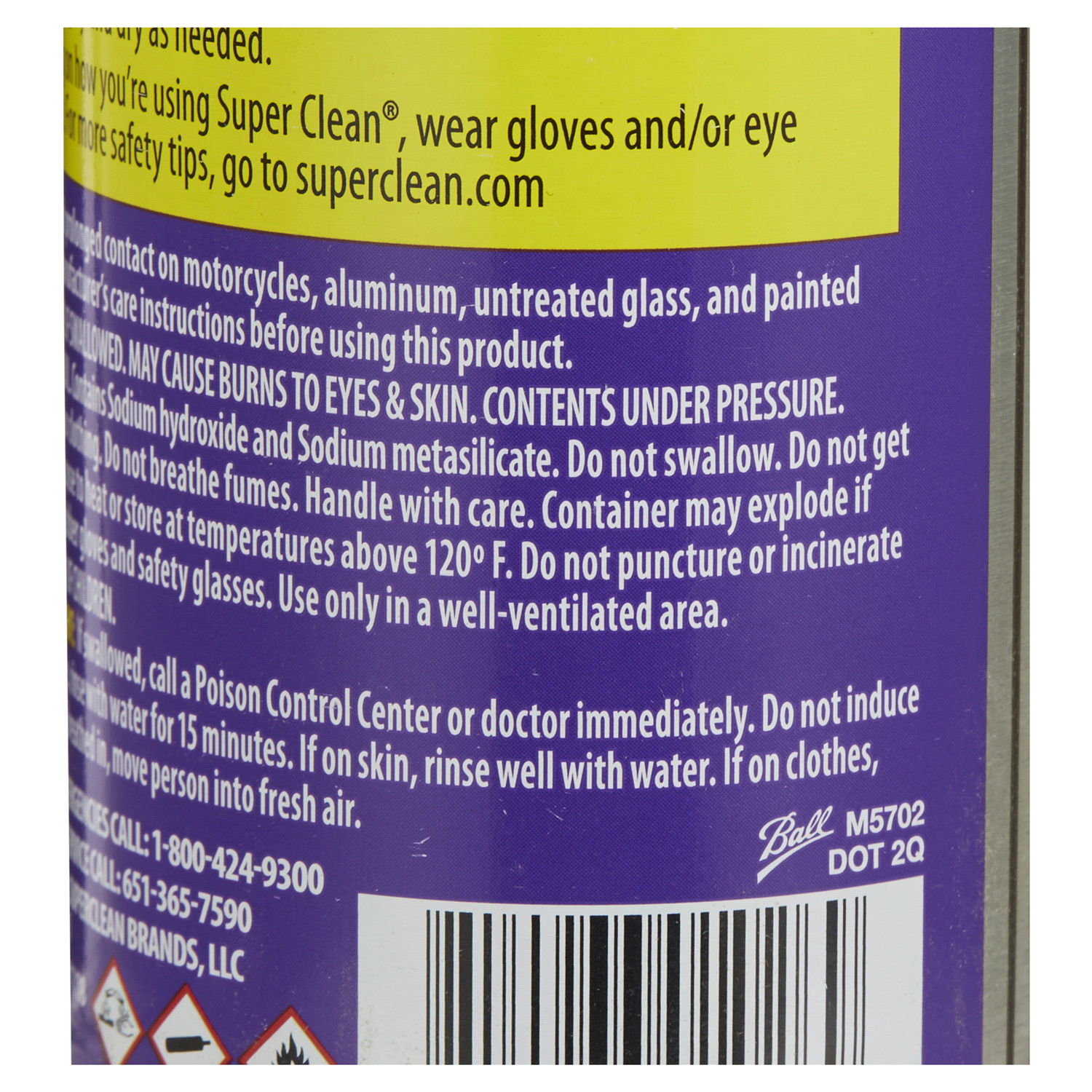 slide 2 of 3, Super Clean Aerosol Cleaner Degreaser, aerosol
