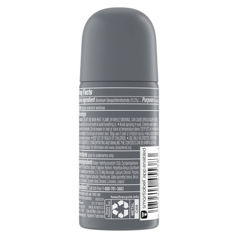 slide 3 of 8, Dove Men+Care 72Hr Clean Comfort Antiperspirant & Mini Deodorant Dry Spray - Travel Size - 1oz, 1 oz