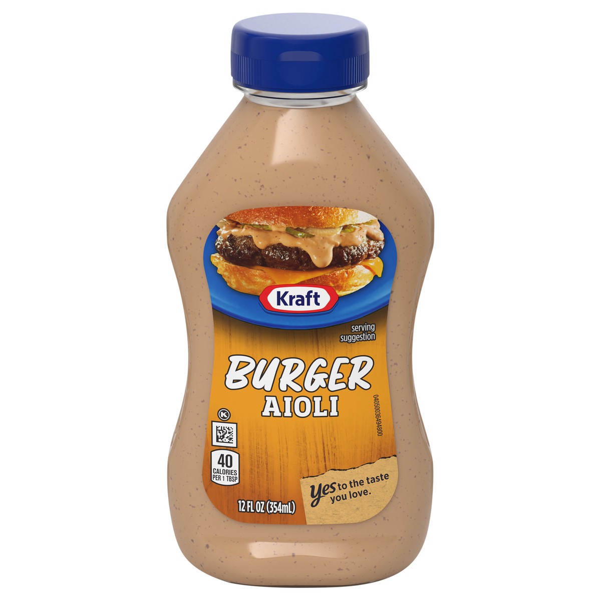 slide 1 of 13, Kraft Burger Aioli, 12 fl oz Bottle, 12 fl oz