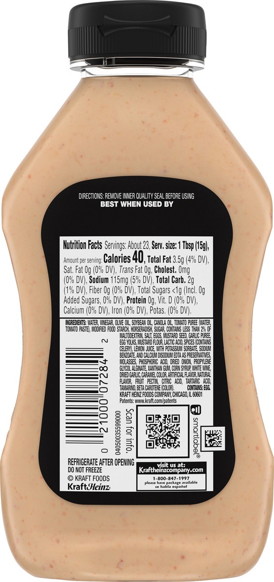 slide 12 of 13, Kraft Burger Aioli, 12 fl oz Bottle, 12 fl oz