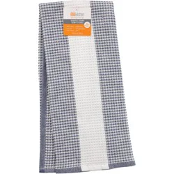 MÜkitchen Kitchen Towel - Waffle Stripe Ink Blue