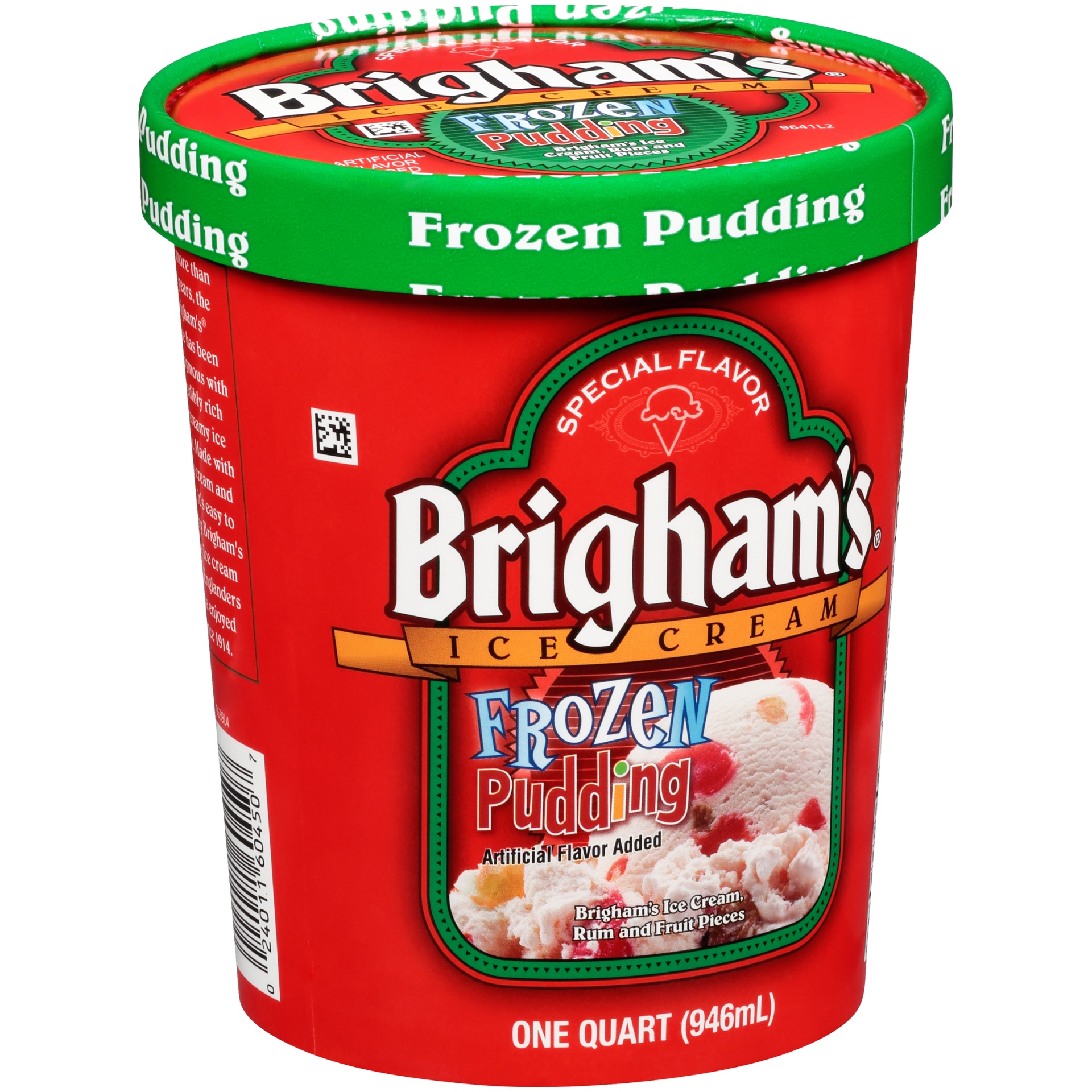 slide 2 of 7, Brigham's Limited Edition Frozen Pudding Ice Cream, 1 qt