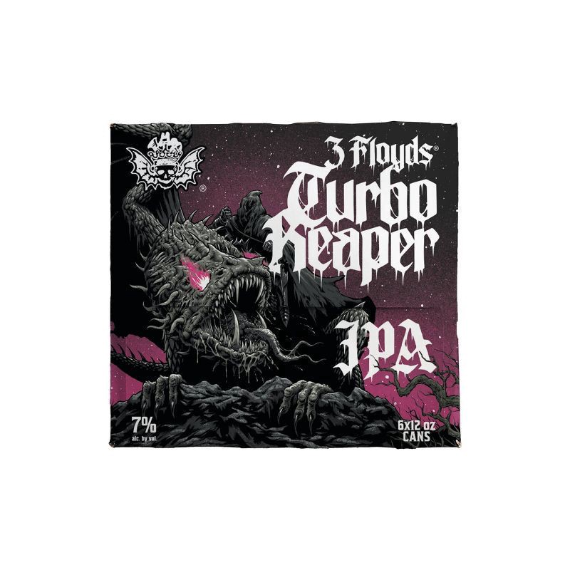 slide 3 of 3, Three Floyds Brewing Co. Turbo Reaper Ipa, 72 fl oz