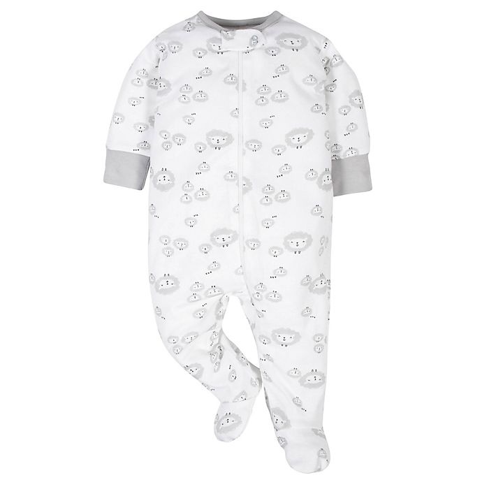 slide 3 of 5, Gerber Newborn Lamb Take Me Home Set - White/Grey, 4 ct