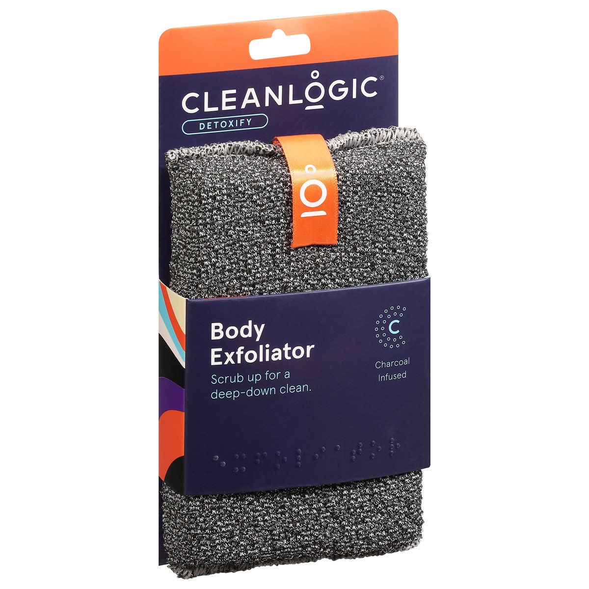 slide 8 of 9, Cleanlogic Detox Body Scrubber, 1 ct