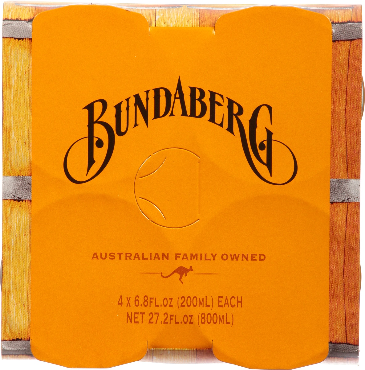 slide 9 of 9, Bundaberg Ginger Beer 4 - 6.8 fl oz Cans, 4 ct; 200 ml