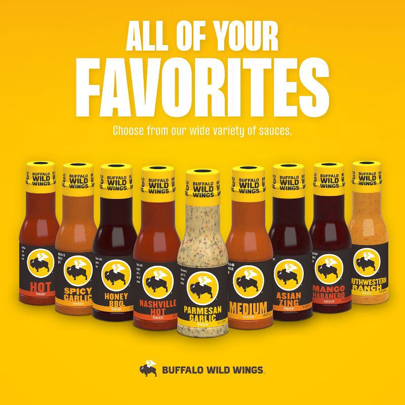 slide 8 of 8, Buffalo Wild Wings Parmesan Garlic Sauce - 12oz, 12 oz