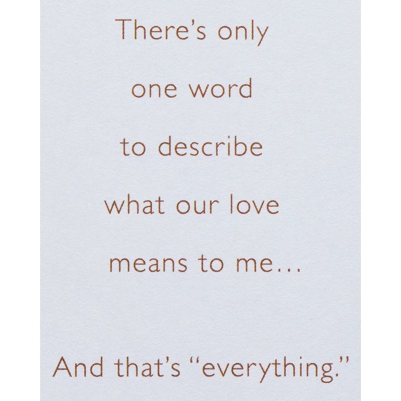 slide 3 of 5, Carlton Cards Romantic Thinking of You Card I Love You, 1 ct