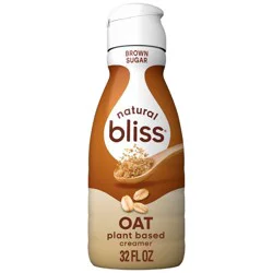 Natural Bliss Brown Sugar Oat Milk Creamer - 32 fl oz