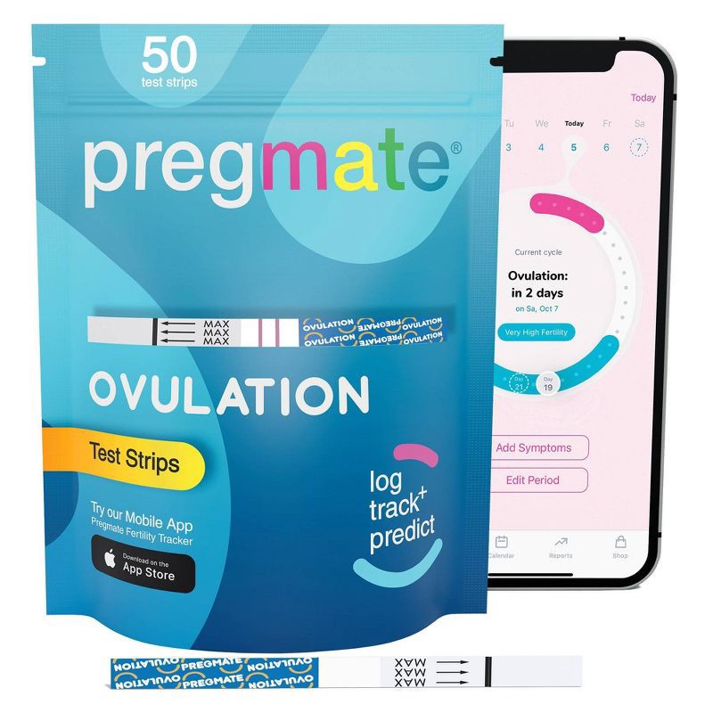 slide 5 of 6, Pregmate Ovulation Test Strips - 50ct, 50 ct